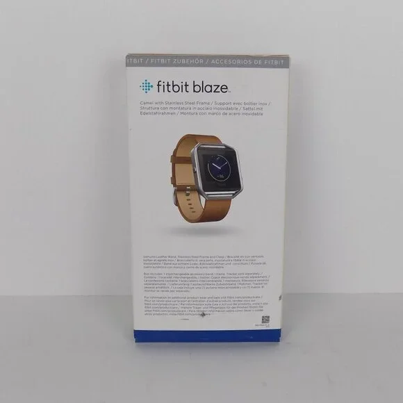 Fitbit Blaze Band & Frame Leather Accessory Size Small - Picture 2 of 8